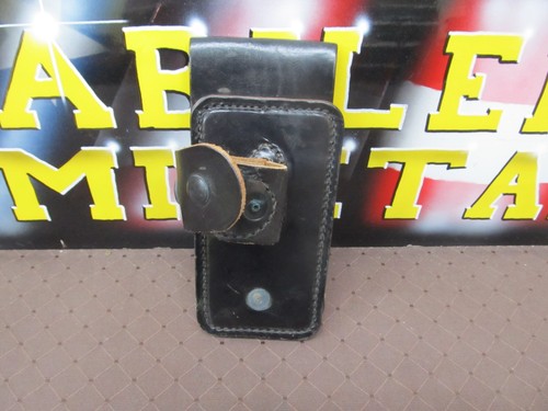 Leather nightstick baton - leather,