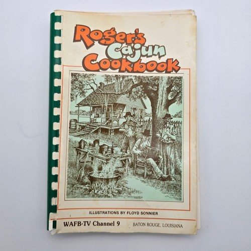Vintage roger cajun - roger's, cookbook